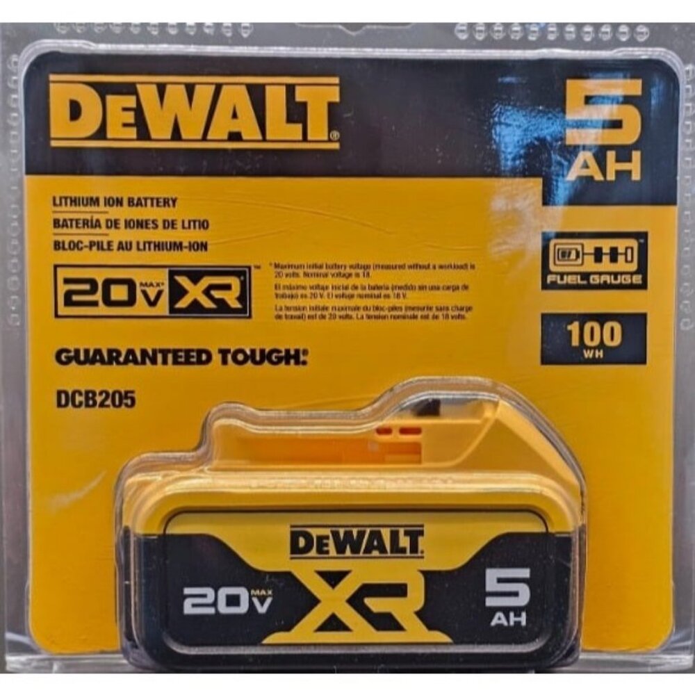 20V MAX XR Battery Lithium Ion 5.0Ah